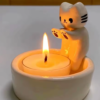 GATITO PORTAVELAS GATITO