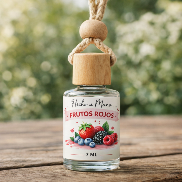 AMBIENTADOR COCHE FRUTOS ROJOS