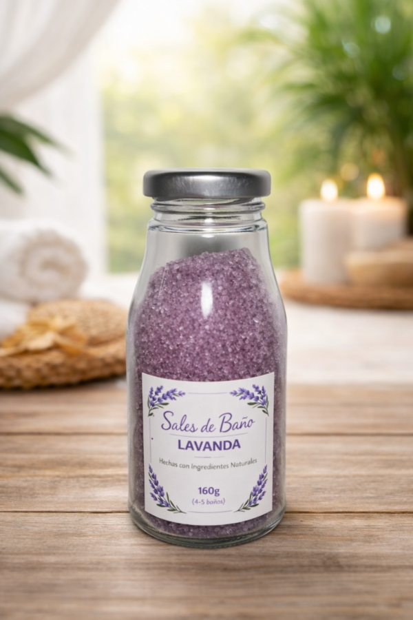 SAL DE BAÑO LAVANDA