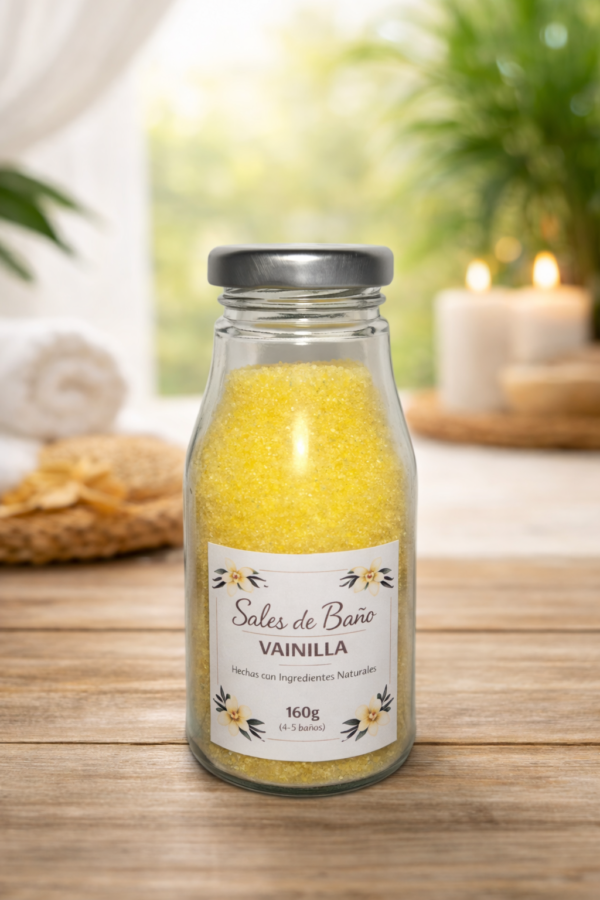 SAL DE BAÑO VAINILLA